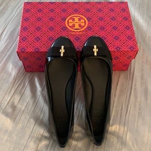 Black Tory Burch Flats - NWOT